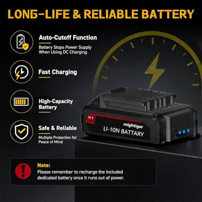 Power Cordless Tire Inflator 20V Mini Air Compressor DC 12V Portable Handheld Car Drill Air Pump 150PSI with Rechargeable Battery, Auto Shut Off, LED, Digital Pressure Gauge - size: 2000mAh*5
