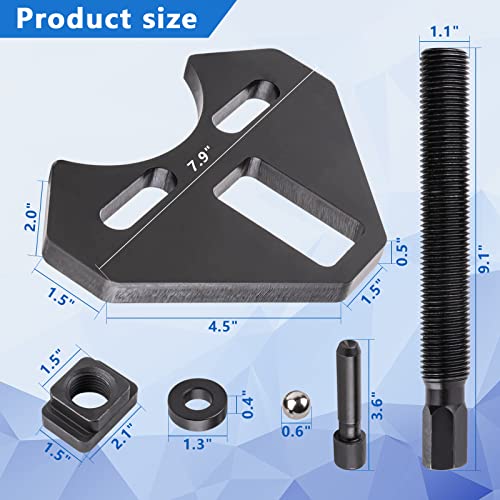 40100 Hub Removal Tool Wheel Hub Removal Tool Compatible with All Axle Bolt Hubs (5, 6 and 8 Lug Hubs)
