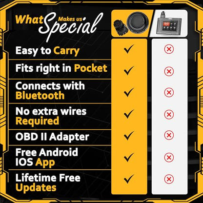 Diesel Laptops Heavy Duty Truck Scanner with DPF Regens Diesel Decoder Mobile Diagnostic Tool for Use with Cummins, Volvo, Paccar, International Vehicles and Repair Information for iOS & Android