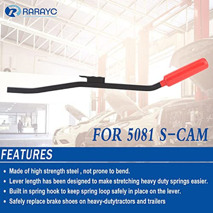 S-Cam Air Brake Spring Tool 5081 for Heavy Duty Tractors & Trailers