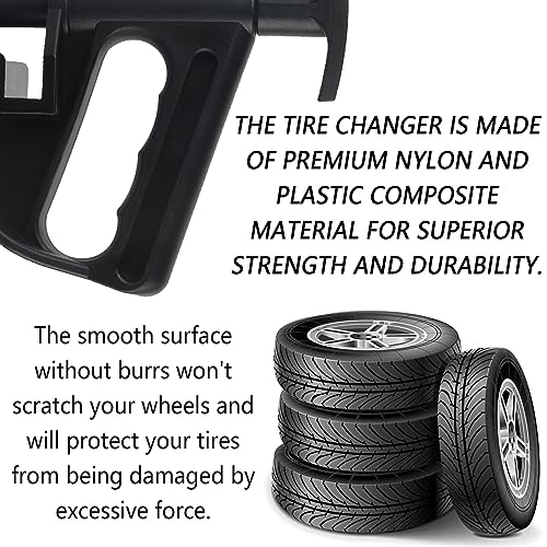 Aokdom 2PCS Car Tire Changer,Portable Tire Bead Breaker Tool Tire Tools for Changing Tires,Universal Tire Mounting Tools Manual Tire Changer Machine for Cars Trucks SUV