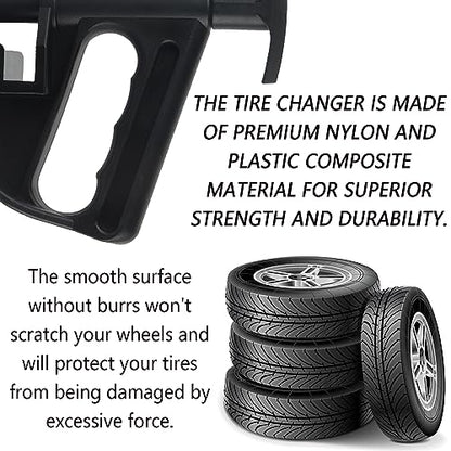Aokdom 2PCS Car Tire Changer,Portable Tire Bead Breaker Tool Tire Tools for Changing Tires,Universal Tire Mounting Tools Manual Tire Changer Machine for Cars Trucks SUV