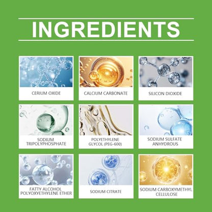 Windshield Polishing Powder,100g Cleaning Powder for Windshield, Glass Water Spot Remover,Glass Polishing Powders, for Outdoor Garage Vehicle Car Truck SUV RV Sedan