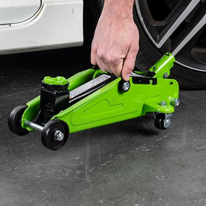 ARCAN 2-Ton Steel Low Profile Compact Floor Jack, Model A20013