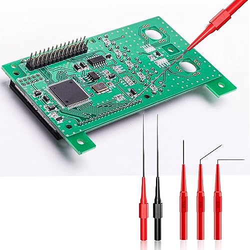 Goupchn Back Probe Kit 4mm Banana Plug to Copper Alligator Clip | Automotive Test Leads Set, 3 Configurations Back Probe Pins, Extended Length Probes, For Car Repairing Diagnostic - size: 24PCS
