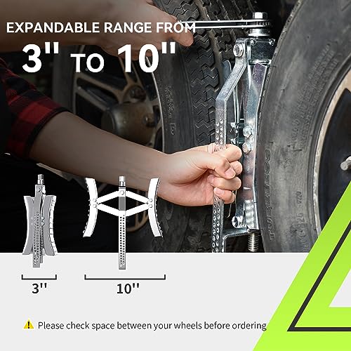 RVMATE RV Camper Wheel Chock Stabilizer Scissor, X Chocks 2 Packs | for RV Travel Trailer Tires, X Chock for Locking Tandem Wheels When Parked on Uneven Surfaces, Silver. - color: Silver