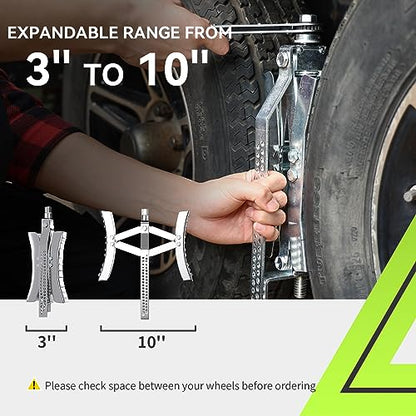 RVMATE RV Camper Wheel Chock Stabilizer Scissor, X Chocks 2 Packs | for RV Travel Trailer Tires, X Chock for Locking Tandem Wheels When Parked on Uneven Surfaces, Silver. - color: Silver