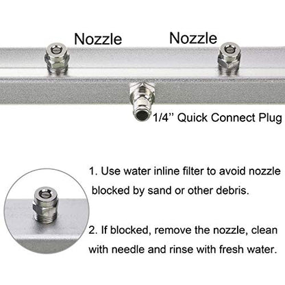 M MINGLE 13’’ Pressure Washer Undercarriage Cleaner with 2 Extension Wands | Under Car Wash with 4 Nozzles, Removes Underbody Dirt and Oil, Fits Cars, Trucks, SUVs and Trailers, 4000 PSI - size: 13 Inch