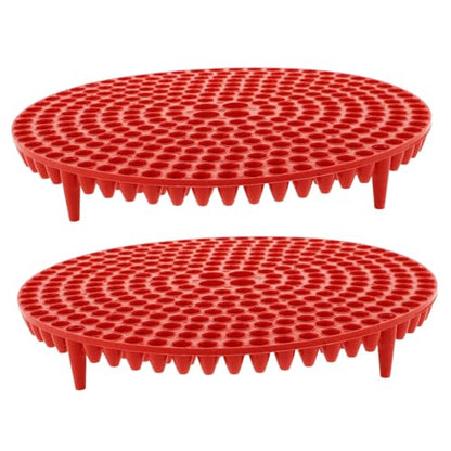 ABOOFAN 1Pair Car Wash Bucket Filter Screen Car Guard Insert for Dirt Capture Prevent Scratches Easy to Use with Any Bucket for Vehicle Cleaning