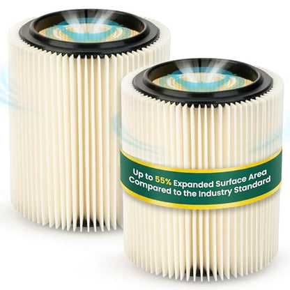 Craftsman 17816 & Ridgid VF4000 Replacement Filter by Kopach, 1-Pack - size: 1-Pack, style: General Purpose