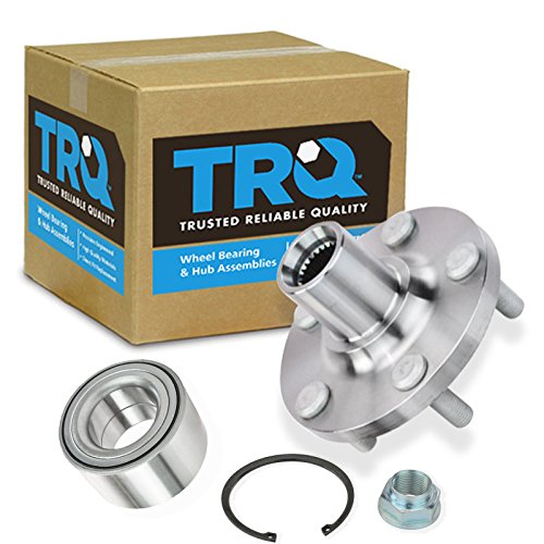 TRQ Front Wheel Bearing & Hub Kit with ABS Sensor Compatible with 2003-2010 Pontiac Vibe 2000-2005 Toyota Celica 2003-2018 Corolla 2003-2013 Matrix