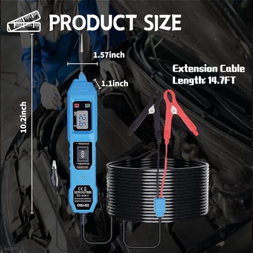 Power Probe, 3.5V-36V DC Power Probe Short Finder | Circuit Tester & Voltage Tester with Test Light, Automotive Circuit Breake Finder Tool for Continuity Testing