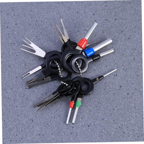 2pcs 18 1 Automotive Pin Release Tool Set 18 in 1 Terminal Extractor for Harness Damage-Free Needle Removal for Circuit Board