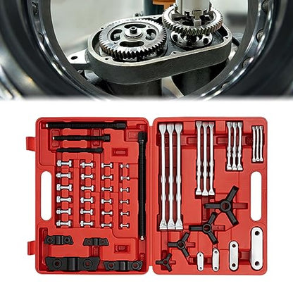 Bearing Pullers Bearing Separator, 2&3 Jaw Manual Gear Hub Pulley Puller 3" 4" 6" 8" Jaw Pullers Bearing Remover Service Kit For Removing Gears, Hubs, Ball Seats, Bearings, Pulleys And Sprockets