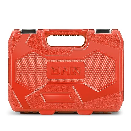 DNA MOTORING Harmonic Balancer Pulley Puller 6-pcs Set 3-Jaw Puller for Harmonic Dampers & Balancers Removal Compatible with Chrysler GM Mitsubishi,Red,TOOLS-00317