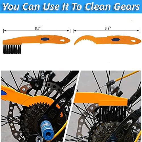 Bike Cleaning Brush Tool Kit - color: 7PCS Bike Cleaning Brush Tool Kit