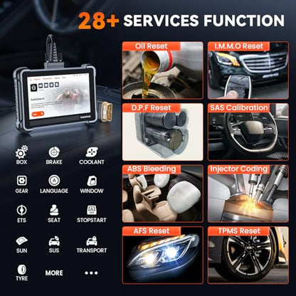 THINKCAR Bidirectional Scan Tool, Thinkscan 672 All System OBD2 Scanner Diagnostic Tool, 28 Reset,Scanner for Car with Active Test, FCA Autoauth,CANFD, Free Lifetime Updates,Automotive Diagnostic Tool