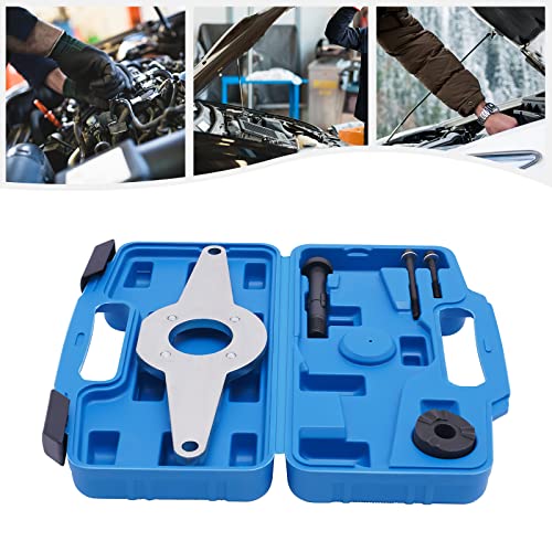 Vibration Damper Holding Tool Crankshaft Pulley Removal Shock Absorber, Fits for VW 4cyl 1.8L 2.0L 4V TFSI EA888 Engines, Skoda, Audi, and Seat