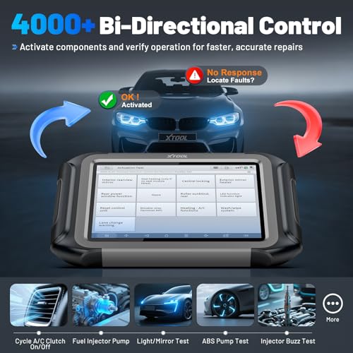 XTOOL D9S PRO Scan Tool with ECU Programming/Coding: 2026 AI-Assisted Wireless Automotive Diagnostic Scanner with Bidirectional, Topology Map, 45+ Services, FCA/DoIP/CAN FD, Full System, 3-Year Update