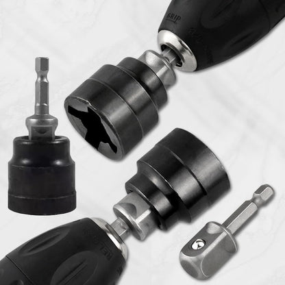 2 Pack Scissor Jack to Impact Driver Adapter Instead of Car Jack Ratchet Wrench for 1/2 Inch Impact Wrench 1/4" Hex Electric Screwdriver Cordless Drill Power Tool Scissor Lift Jack Car Kit