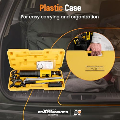 maXpeedingrods 20T Hydraulic Gear Puller, Hydraulic Wheel Bearing Puller Kit, 2 or 3 Jaws Puller, Bearing Hub Separator, Heavy Duty Hydraulic Puller Separator Tool - style: 2 or 3 Jaws