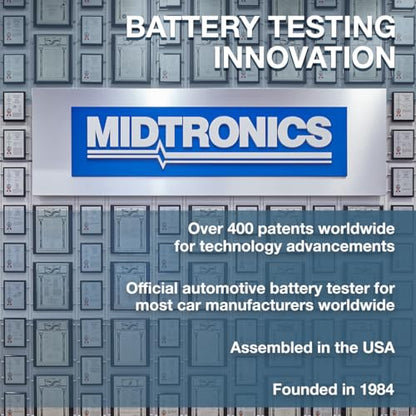 Midtronics - 6V & 12V Heavy-Duty Battery & Electrical System Analyzer w/Printer-MDX 700P HD - Heavy-Pack Testing for 12V to 24V Fleet Applications