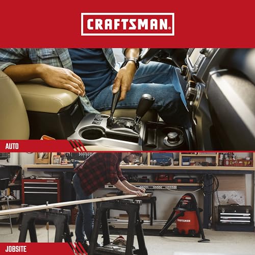 CRAFTSMAN CMXZVBE38668 1-1/4 in. 6-Piece Micro-Cleaning Vac Attachment Kit | Industrial-Grade Shop Vacuum Accessories for Intricate and Detail Cleaning, Fits 1-1/4 in. Hose Diameter - size: Micro-Cleaning Kit
