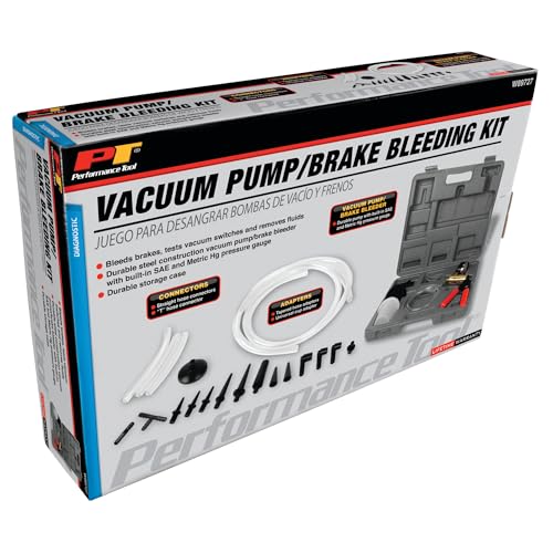 Performance Tool W89727 Automotive Vacuum Pump Kit & Brake Bleeder Kit - style: Performance Tool W89727 Vacuum Pump Kit