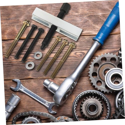 PRETYZOOM Heavy Duty Universal Bearing Puller Tool Set for Automotive Mechanics Crankshaft Pulley and Timing Gear Removal