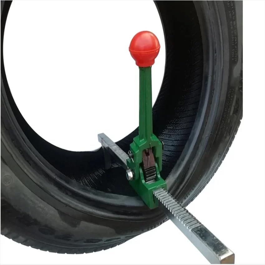 Manual Tire Spreader,Manual Tire Expander,High HardMetal High Hardness Heat Treatment Portable Tire Changer Tool Automotive Truck Tire Repair Kit Tools (Green 15.7inch) - size: Green 15.7inch