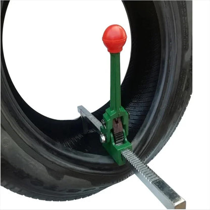 Manual Tire Spreader,Manual Tire Expander,High HardMetal High Hardness Heat Treatment Portable Tire Changer Tool Automotive Truck Tire Repair Kit Tools (Green 15.7inch) - size: Green 15.7inch
