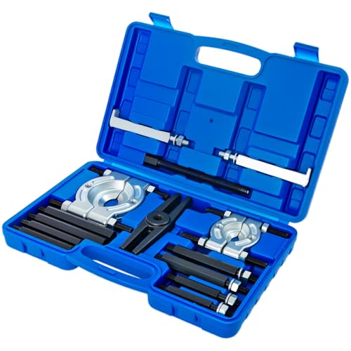 ATPEAM 14pcs Bearing Separator Puller Set 2" and 3" Heavy Duty 5 Ton Bearing Puller