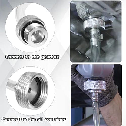 Oil Filling Hose Compatible with VAG DSG VW Audi, Replace for VAS 6262A Gearbox Oil Change Kit with Oil Change Adapter