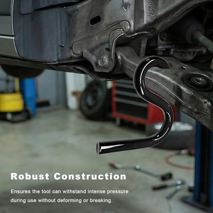 Automotive 6007 Lower Control Arm Prying Tool, Lower Ball Joint Removal Tool for 7/8 Inch Diameter Pry Bar, High Strength Control Arm Remover for Front Wheel Drive Vehicles (Black) - color: Black