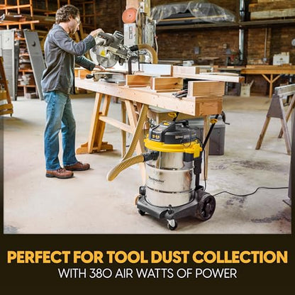Vacmaster Professional Beast Series 14-Gallon* 6.5 Peak HP† Wet/Dry Vacuum - VJE1412SW 0203