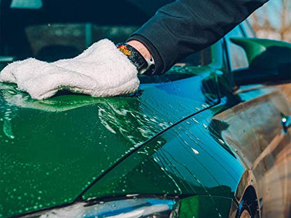 Meguiar's X3002 Microfiber Wash Mitt, Car Wash Mitt for DIY Drivers & Detailers—Designed for Scratch-Free Washing; Use On Exterior Paint and Clear Coat On Cars, Trucks & Suvs - size: 1 Count