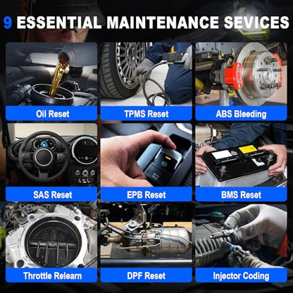 TOPDON ArtiDiag600 Pro, OBD2 Scanner Diagnostic Tool for All Systems, Code Reader Scan Tool with 9 Essential Maintenance Functions, Upgraded Version of AD600S/AD500, Lifetime Free Update