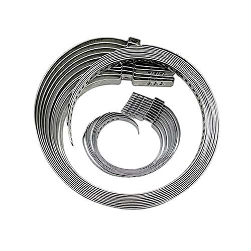 CV Boot Clamp Kit 100Pcs- Stainless Steel Universal Adjustable Axle Boot CV Joint Bands Drive Axle Shaft Joint Crimp Clamps (50pcs Large+ 50pcs Small) - size: 50pcs Large+ 50pcs Small