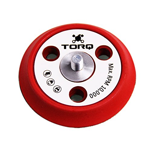 Chemical Guys, TORQ R5 Dual-Action Backing Plate, Hyper Flex, Red, 3 in | Flexible 3 in backing plate pairs small pads with dual-action polishers for spot correction and tight areas - size: 3 Inch Dual Action