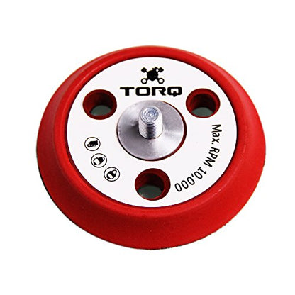 Chemical Guys, TORQ R5 Dual-Action Backing Plate, Hyper Flex, Red, 3 in | Flexible 3 in backing plate pairs small pads with dual-action polishers for spot correction and tight areas - size: 3 Inch Dual Action