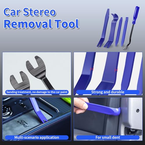 Super PDR Car Dent Repair Kit – Paintless Dent Puller Tool Set with 2 in 1 Slide Hammer, Glue Gun & New GlueTabs – No Paint Damage DIY Dent Remover for Door Dings, Hail, Hood & Fender Dents