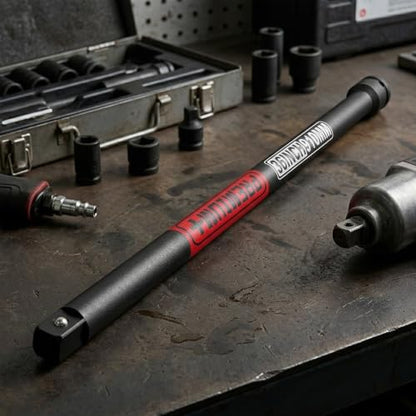 1/2" Drive Impact Extension Bar, 36 Inch Length Socket Extension, CR-V Steel, Narrow and Deep Areas in Automobile Maintenance, Mechanical Assembly or Industrial Operations - size: 1/2" 36-Inch