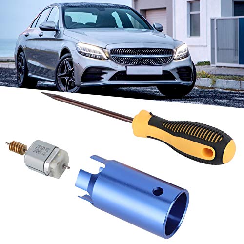 Ignition Lock Dowel Pin Removal Tool Kit, Wheel Lock Motor with EZS EIS BGA Lock Removal Tool Fit for W204 W207 W212