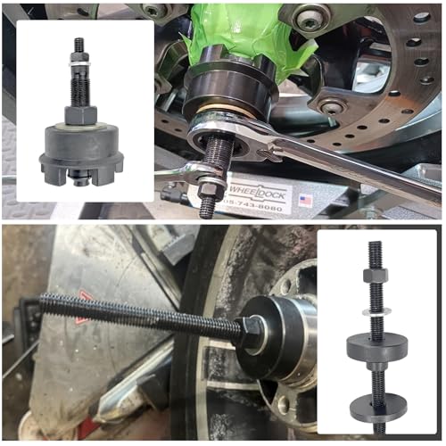 ‌Motorcycle Wheel Bearing Puller Tool Kit for Harley Davidson (2000+) | Fits 3/4", 1", 25mm Bearings Removal & Installation Tool