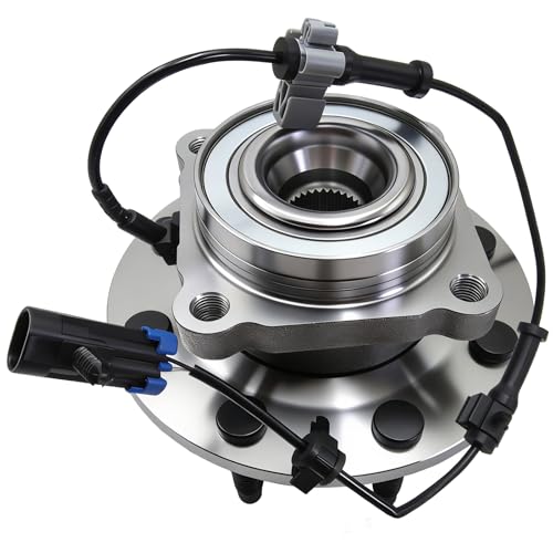 515098 Front Wheel Bearing Hub Assembly for Chevrolet Silverado 2500 3500 HD 2007-2010, Suburban 2500 2007-2013, GMC Sierra 2500 3500 HD, Yukon XL 2500 2007-2013, Hummer H2 2008-2009 - size: 515098