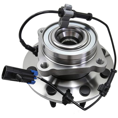 515098 Front Wheel Bearing Hub Assembly for Chevrolet Silverado 2500 3500 HD 2007-2010, Suburban 2500 2007-2013, GMC Sierra 2500 3500 HD, Yukon XL 2500 2007-2013, Hummer H2 2008-2009 - size: 515098