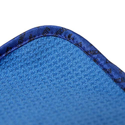 Chemical Guys Waffle Weave Glass Cloth Microfiber Towel, Blue, 24 x 16 | For streak-free cleaning on cars, trucks, and SUVs, blue waffle weave streak-free cleaning cloth, lifts fingerprints - color: Blue, size: 24"x 16"