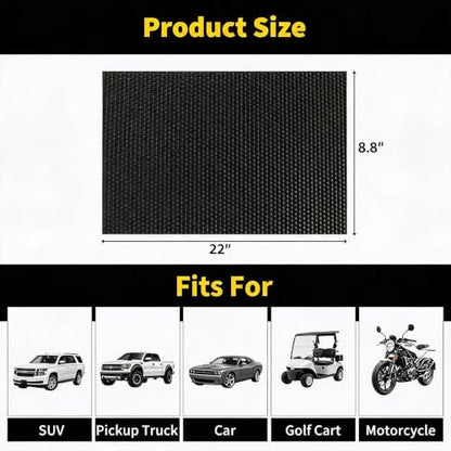 Towallmark Garage Floor Mat 8.8' x 22', Thick Premium Felt with Waterproof Backing, Heavy Duty Oil Absorbent Non-Slip Mat Protects Garage Floor for Large SUV, MPV, Pickup Truck & RV - size: 8.8' x 22'