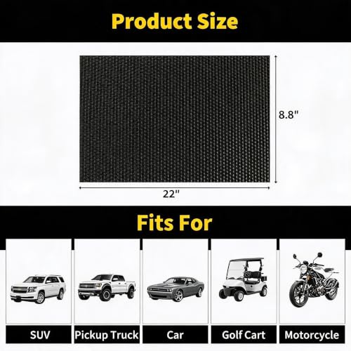 Garvee Garage Floor Mat 8.8' x 22', Thick Premium Felt with Waterproof Backing, Heavy Duty Oil Absorbent Non-Slip Mat Protects Garage Floor for Large SUV, MPV, Pickup Truck & RV - size: 8.8' x 22'