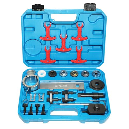 DPTOOL EA888 1.8 2.0 TSi TFSi Engine Timing Tool Kit for VW Audi 1.8T 2.0T | Camshaft Crankshaft Timing Tool with Camshaft Sliding Pieces Spacer Tool T40191 T10352 T10368 T10354 T10060A T40098 T40271 - size: 28PC Large Kit